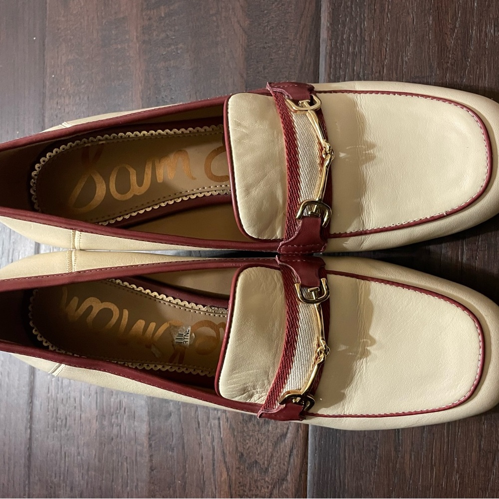 Sam Edelman Block Healed Loafers Size 7